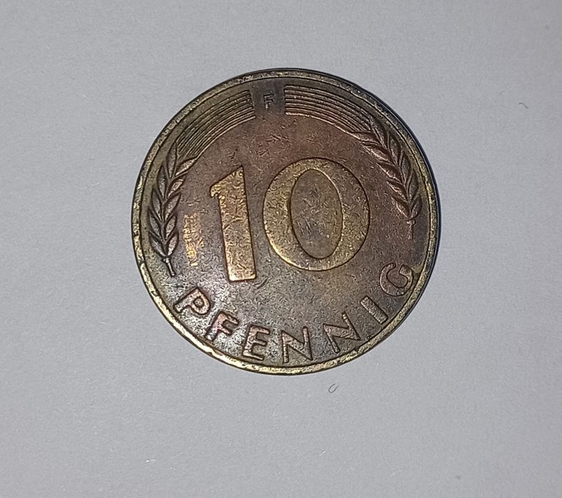 10 fenigów 1950 F r.