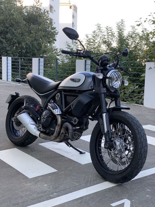 Ducati scrambler 800 ( jante raiada) Grey Special Edition.Revisãofeita