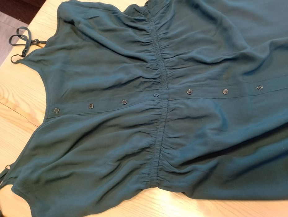 Sukienka butelkowa zieleń 42