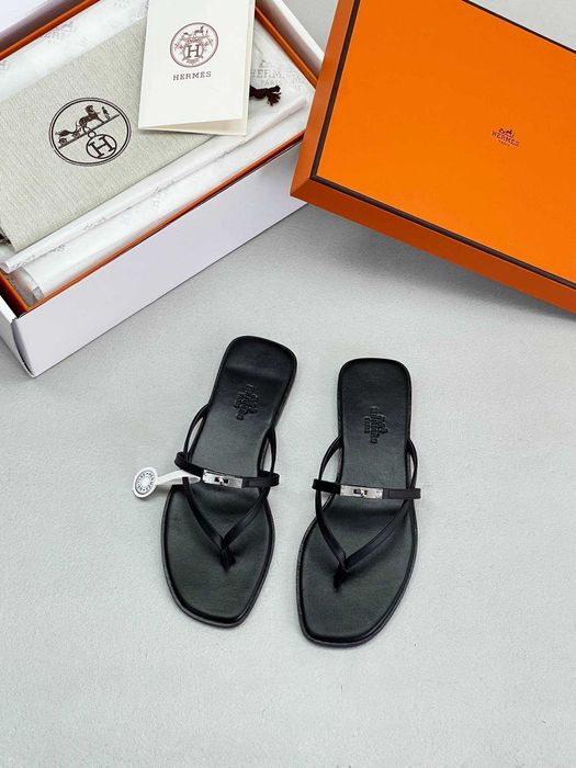 Damskie Klapki Hermes Kelly