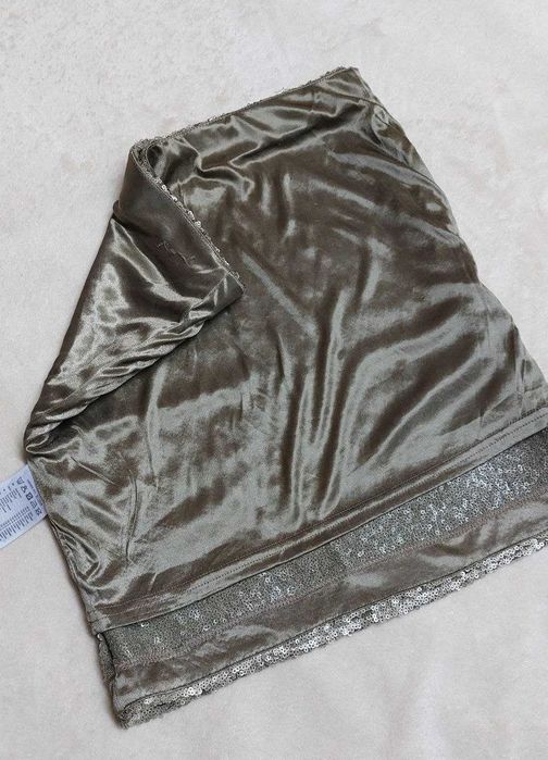 Спідниця з паєтками /колір золото