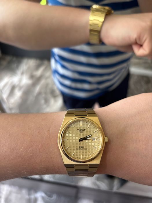 Zegarek TISSOT PRX gold Powermatic 80