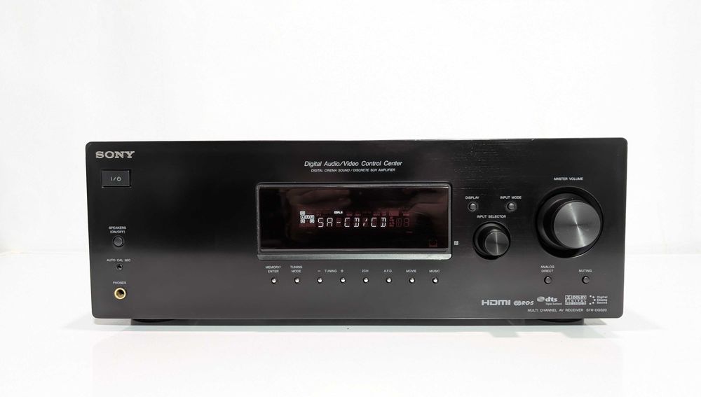 5.1 Ресивер Sony STR-DG520,має 100 Вт/канал/HDMI/ЦАП/Dolby/DTS/Sub Out ...