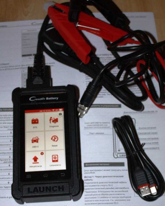 launch x431 crb5001 tester diagnostyczny OBDII darmowe aktualizacje jp