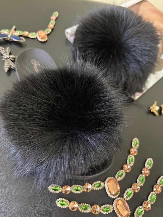 Пухнасті шльопанці  36.37.38.39.40.41