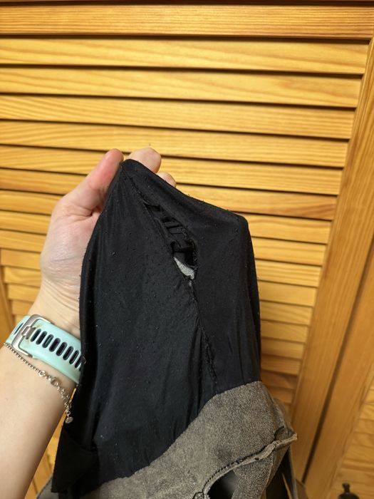 Skórzana torba shopper khaki duża