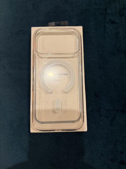 capa clear case para iphone 17 pro max