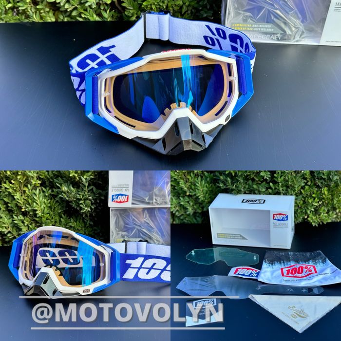 Кросові мото окуляри 100%