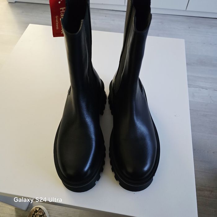 Buty workery sztyblety badura skóra 38