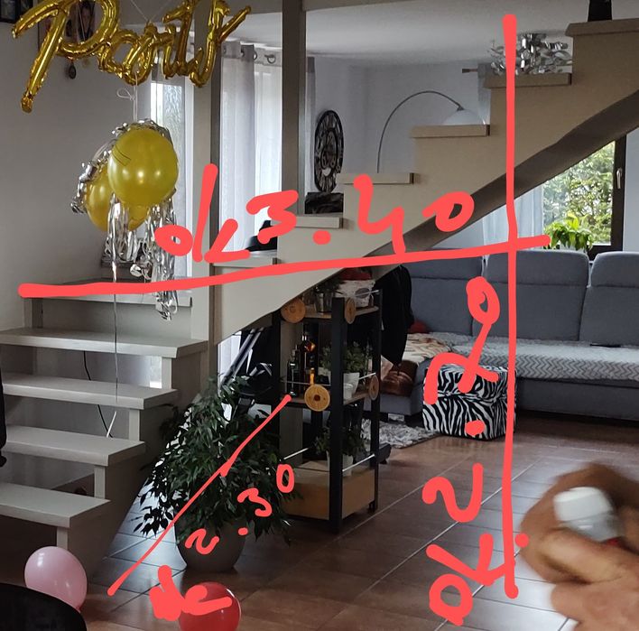 Schody samonośne zabiegowe stopnie trepy drewniane