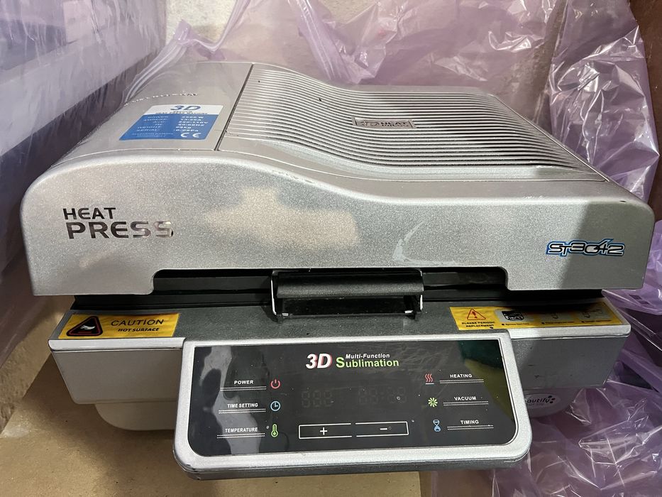 Forno 3D sublimação