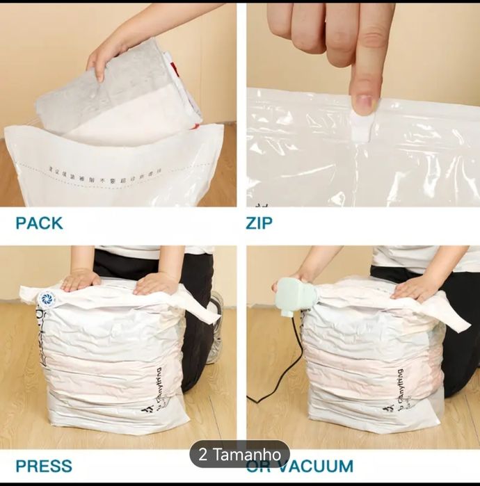 Sacos a vácuo grandes