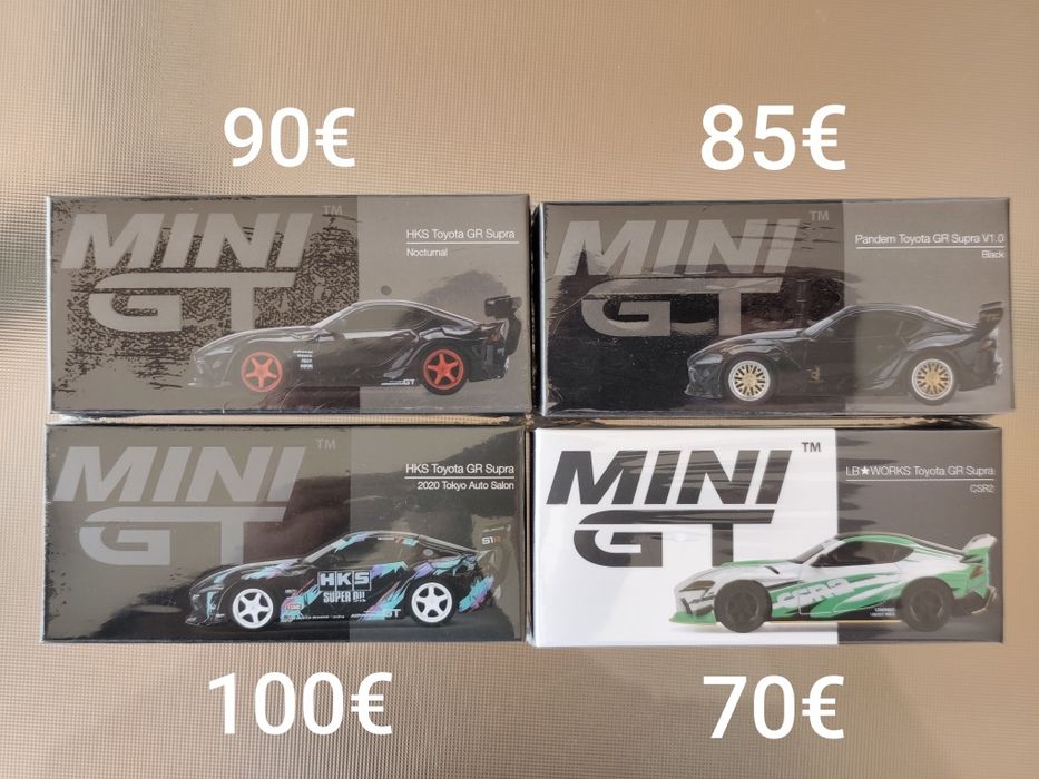 1:64 Miniaturas Por Race e Mini GT