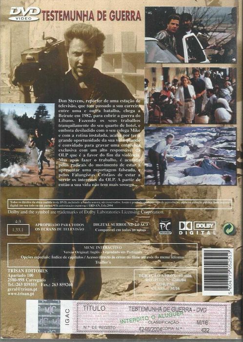 Testemunha de Guerra (1987)