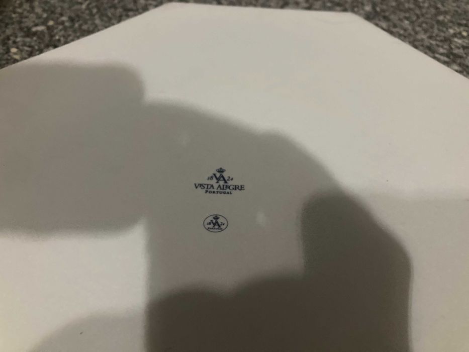 Prato oitavado grande - Vista Alegre
