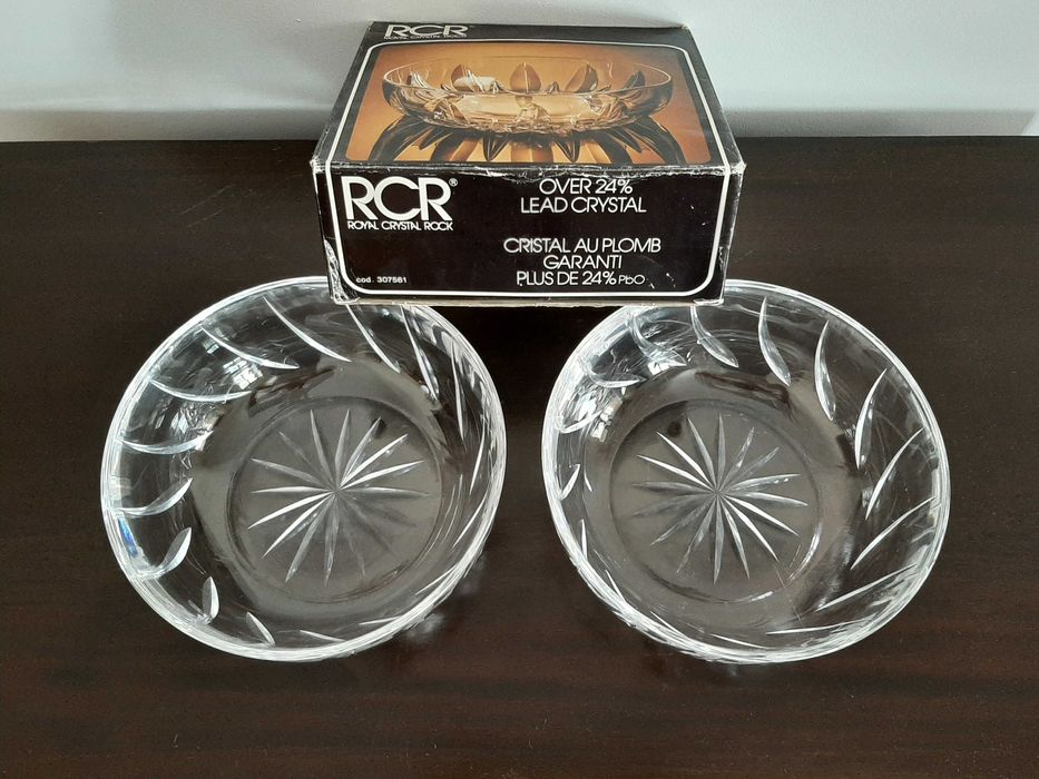 Taças para doce, saladas ou fruta - Marca Royal Crystal Rock