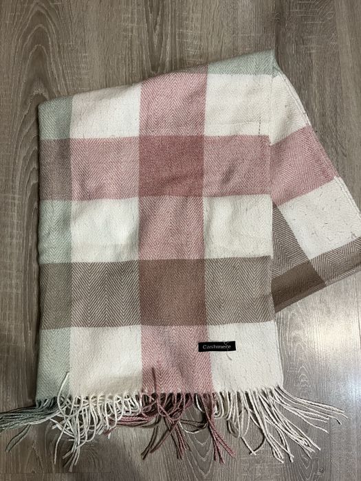 Шарф в  клітинку/Палантин в клетку