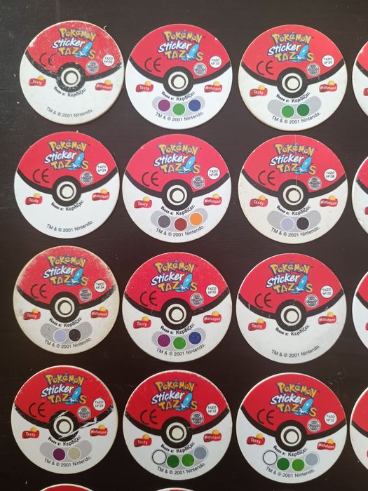 Tazos Pokémon sticker completa 35/35