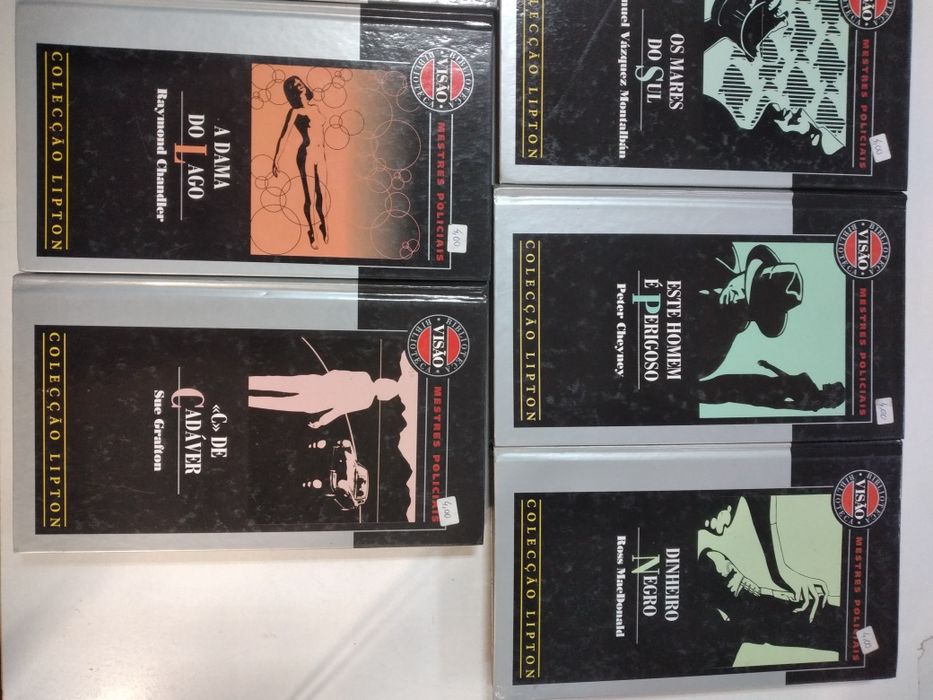 Livros - mestres policiais - biblioteca visão