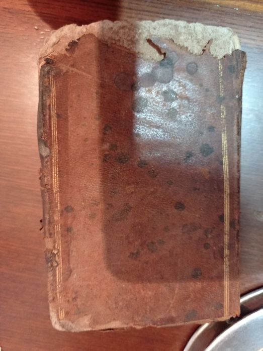 Antigo livro datado de 1786