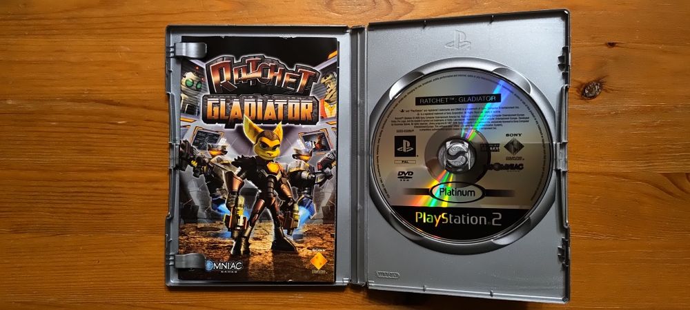 Ratchet Gladiator, Platinum, PlayStation 2