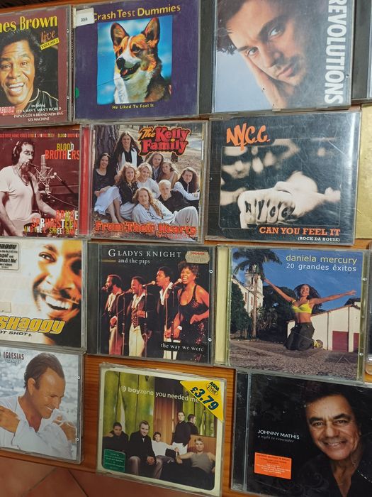 CDs de Pop e Rock music