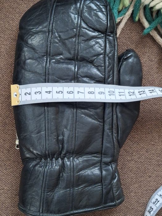 Шкіряні рукавиці,дуже теплі,на підкладці,натуральна шкіра