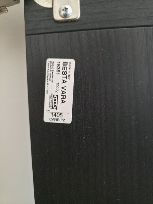 Porta móvel ikea besta vidro