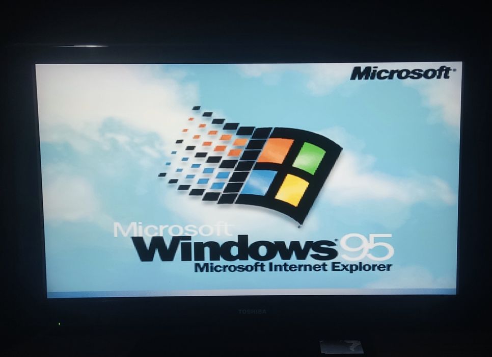 Komputer Retro PC Windows 95