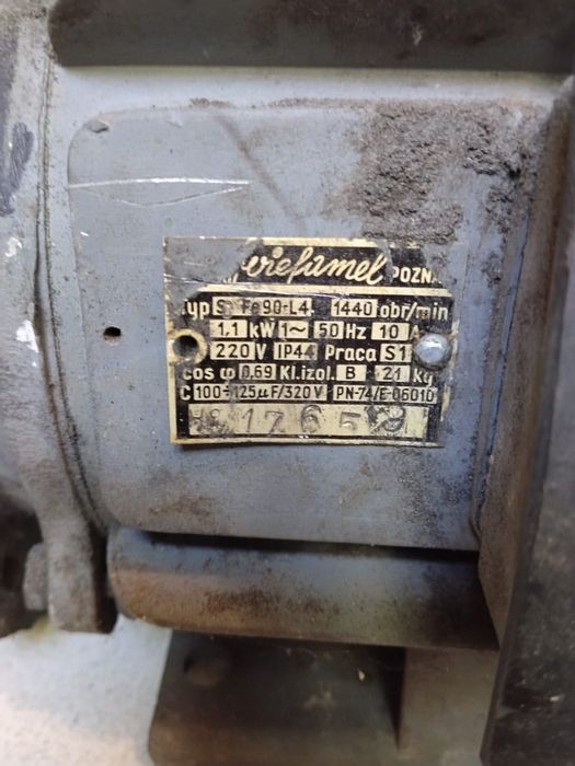 Silnik WIEFAMEL 1,1 kW      220V     1440 obr./min.