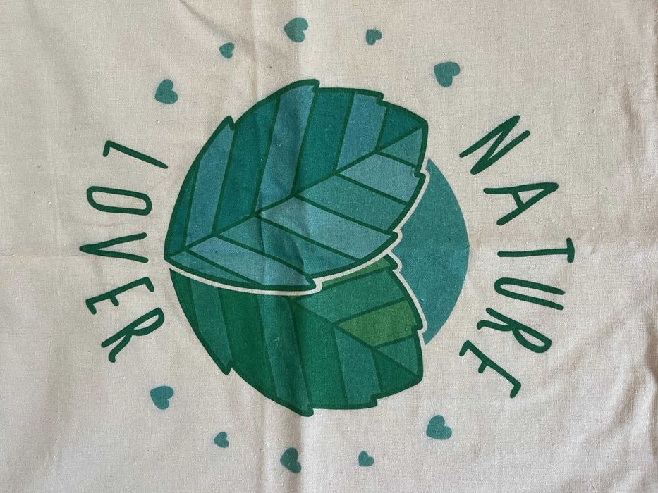 Tote Bag Orgânica "Nature Lover" | Algodão Orgânico