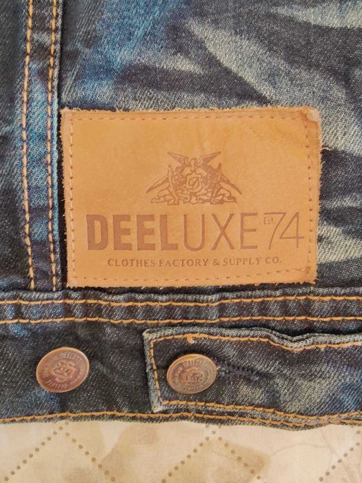 Casaco de ganga Deeluxe 74 tam. L em excelente estado