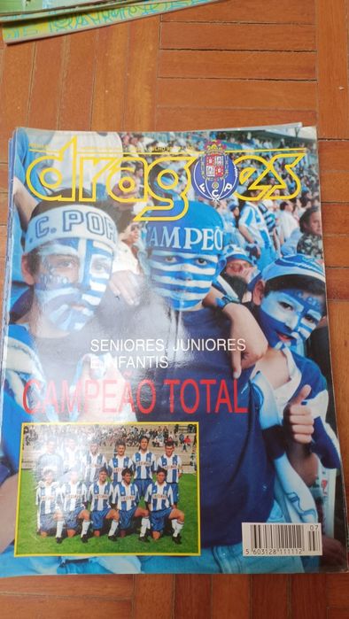 Revistas antigas Dragões 1993