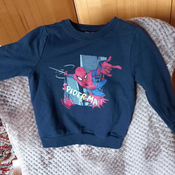 Bluza ze spidermanem 98/104