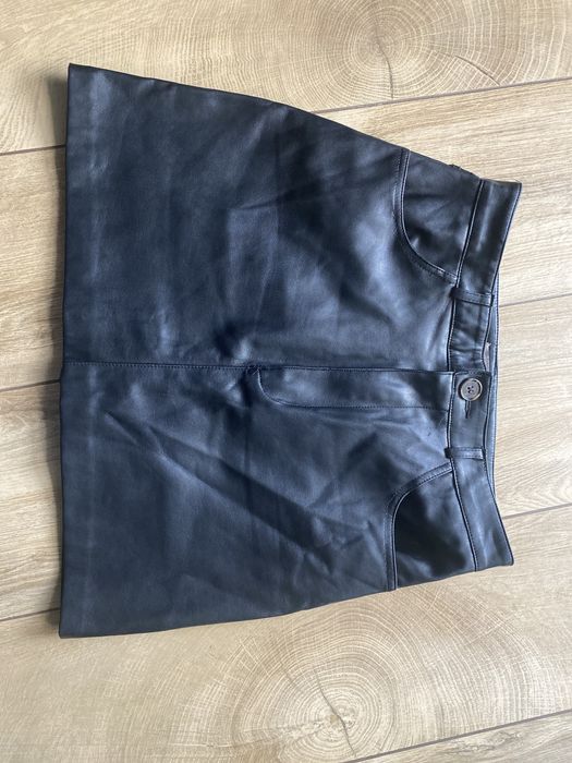 Skórzana spódniczka mini PULL&BEAR 36 S