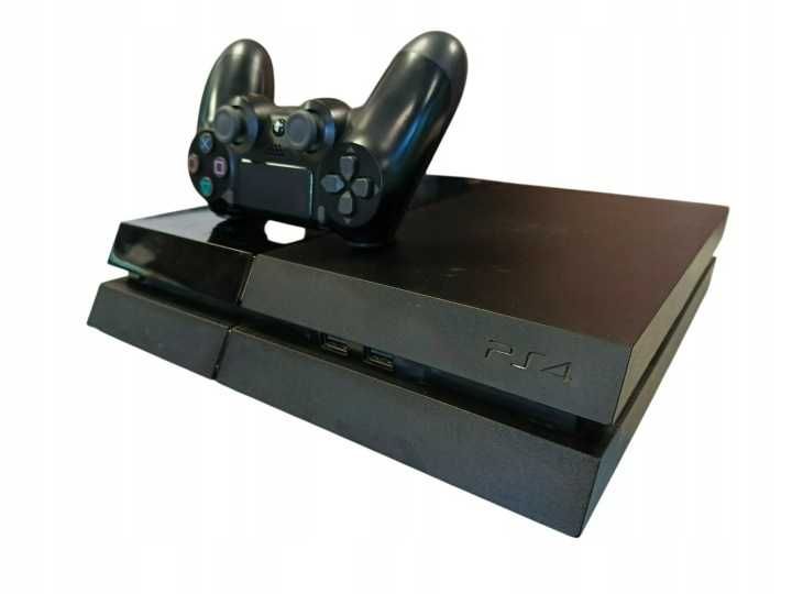 Konsola Sony PlayStation 4 500 GB czarny Pad + Kabel zasilający