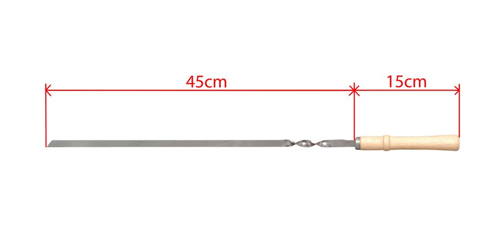 Zestaw Mangal Grill 3mm z pokrowcem na 6 szampurów / Мангал 6 шампуров