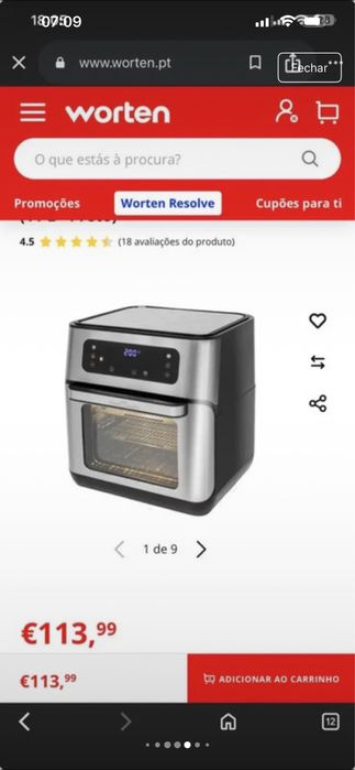 Vendo forninho elétrico