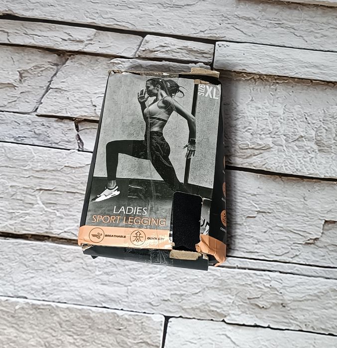 Damskie sportowe legginsy L