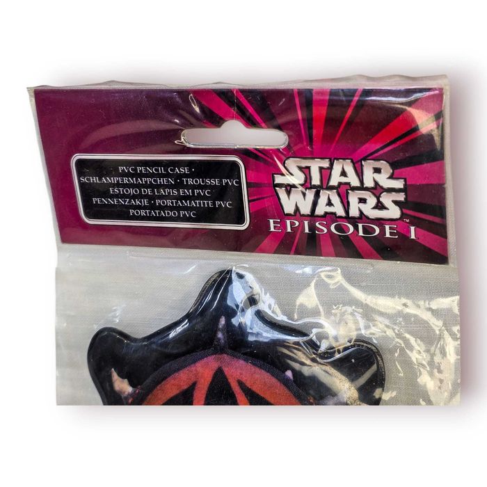 Estojo Lápis Star Wars Episode I – Darth Maul – Novo / Lacrado