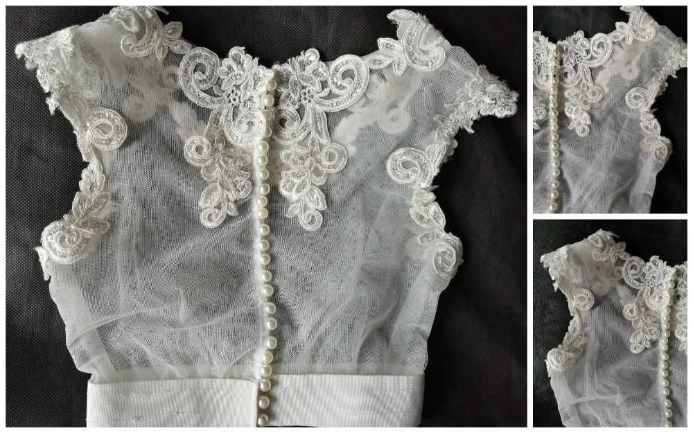 Bolerko ślubne rozmiar 34