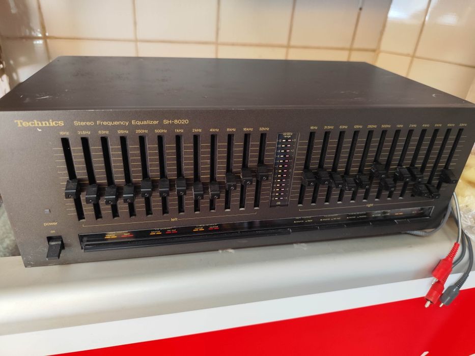12 bandas technics stereo frequêncy Equalizer SH-8020