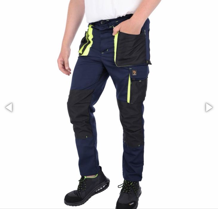 Spodnie robocze do pasa PROMAN STRETCH 250 GRANATOWY r 48