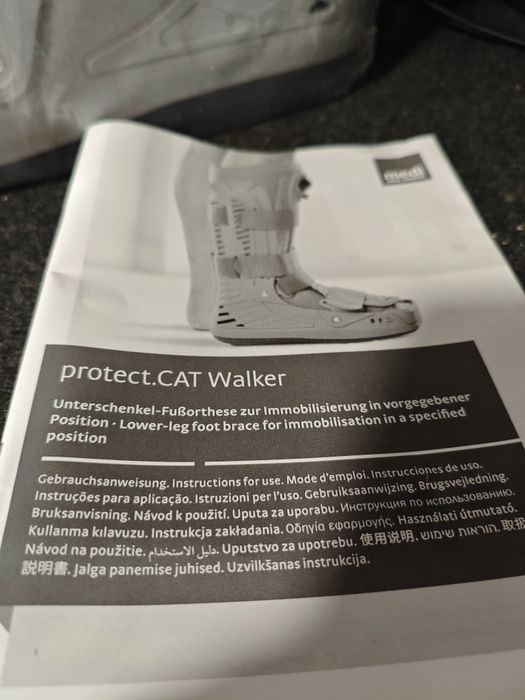 Bota imobilizadora tamanho M
