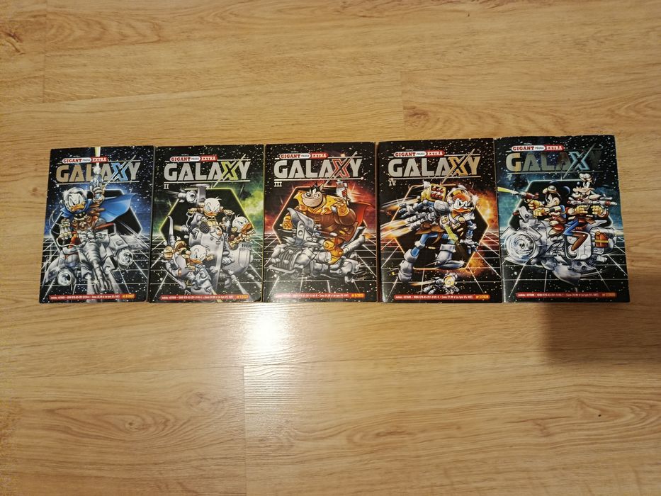 Gigant Poleca Extra GALAXY 1–5  Komplet 5 tomów
