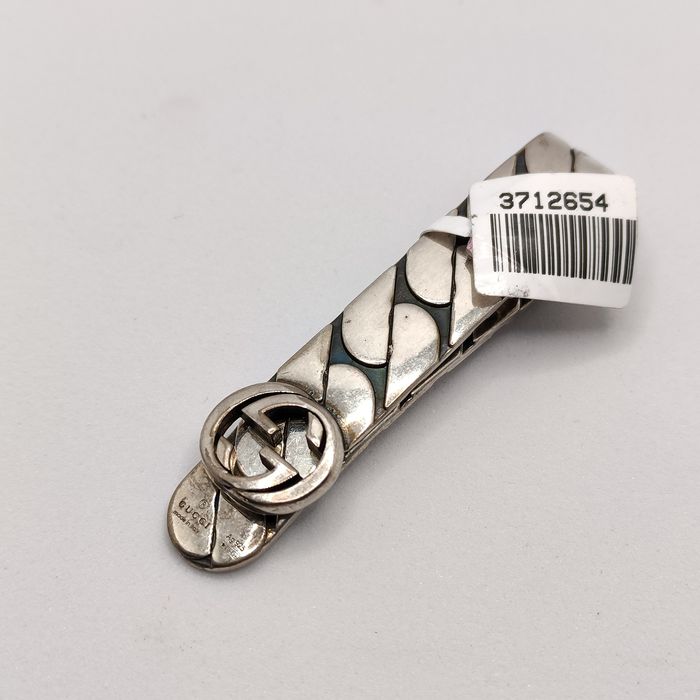 Klips na banknoty Gucci srebro