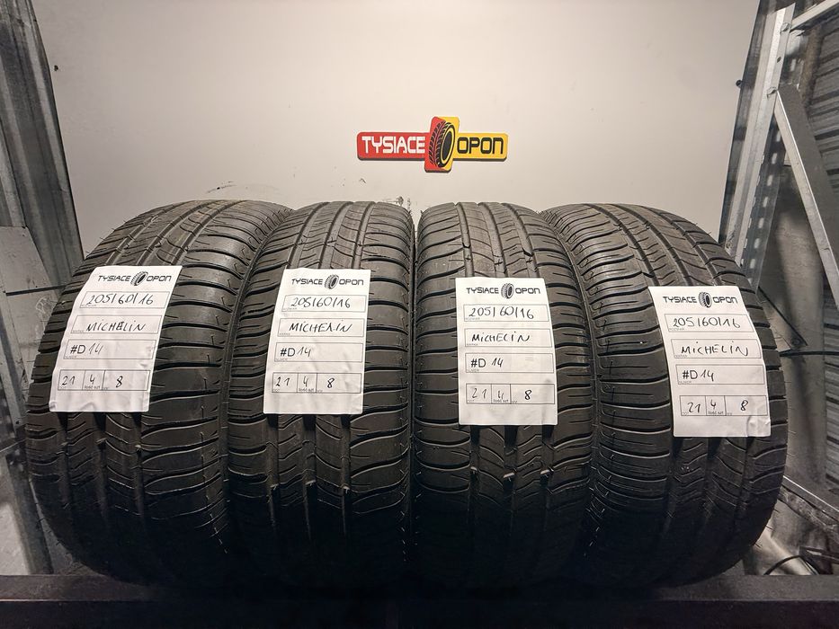 Opony letnie demo 205/60/16 michelin energy saver dot 2021