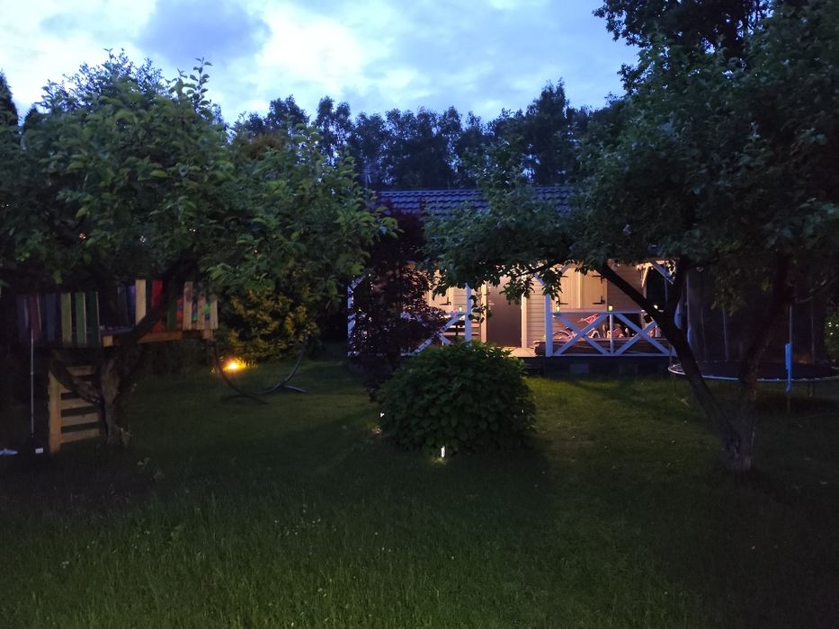 Domek całoroczny działka Rod Leśna Polana Garby Zalasewo Garby