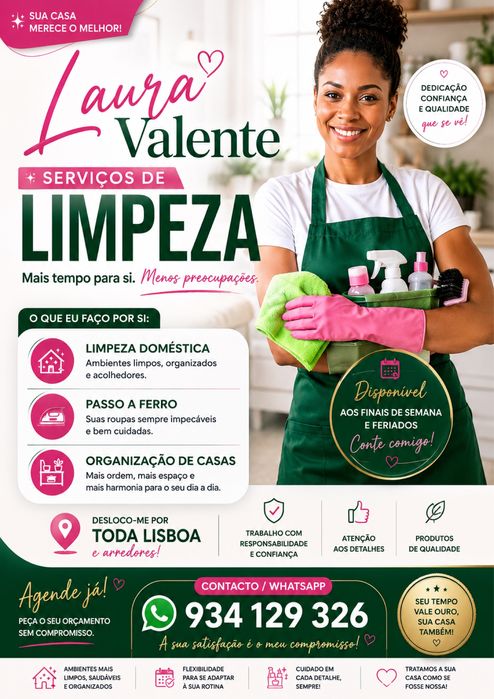 Serviços de Limpeza478762293327964160