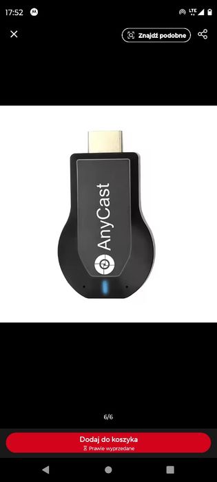 AnyCast M2 Plus - Adapter HDMI WiFi